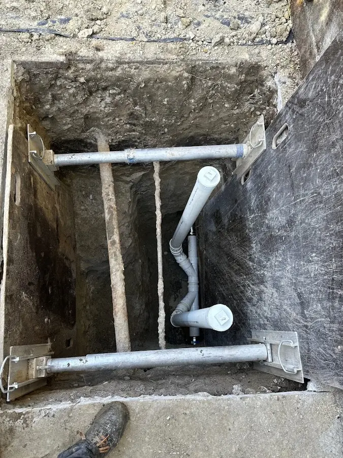 Experienced plumber completing Gas Line Repair work in Belmont